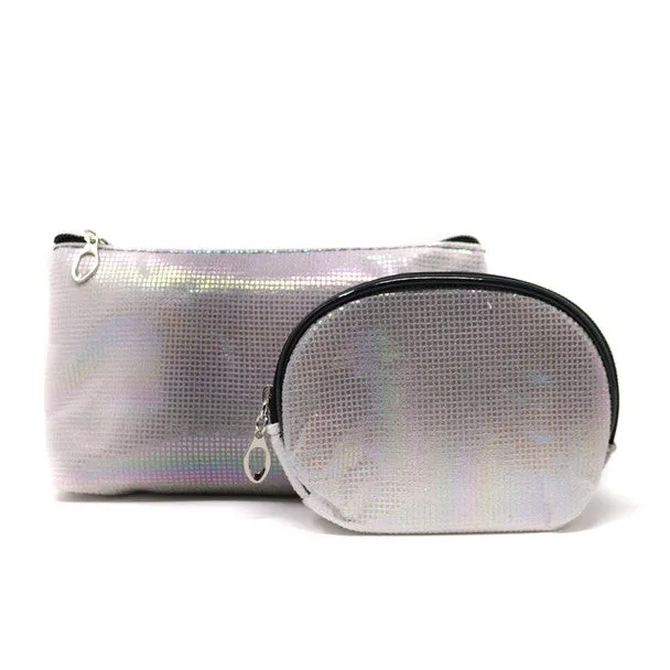 *Cosmetic Bag Set - 3 Pc Most Beautiful Sparkle Cosmetic Bag Set