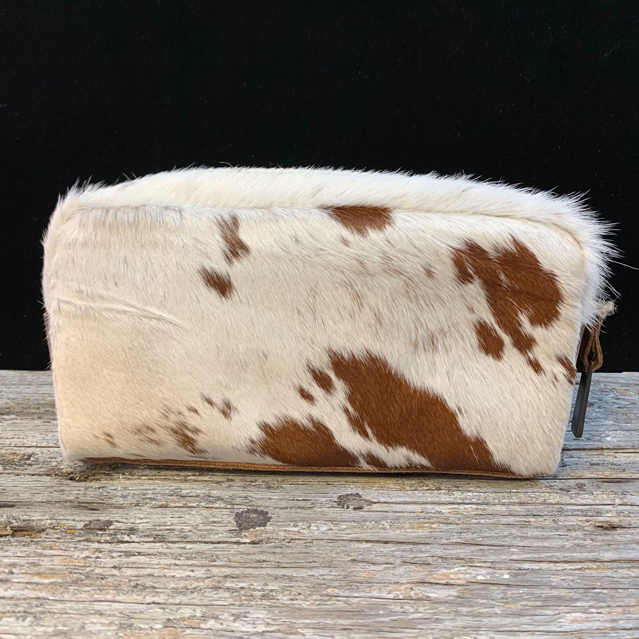 Cowhide Cosmetic Bag