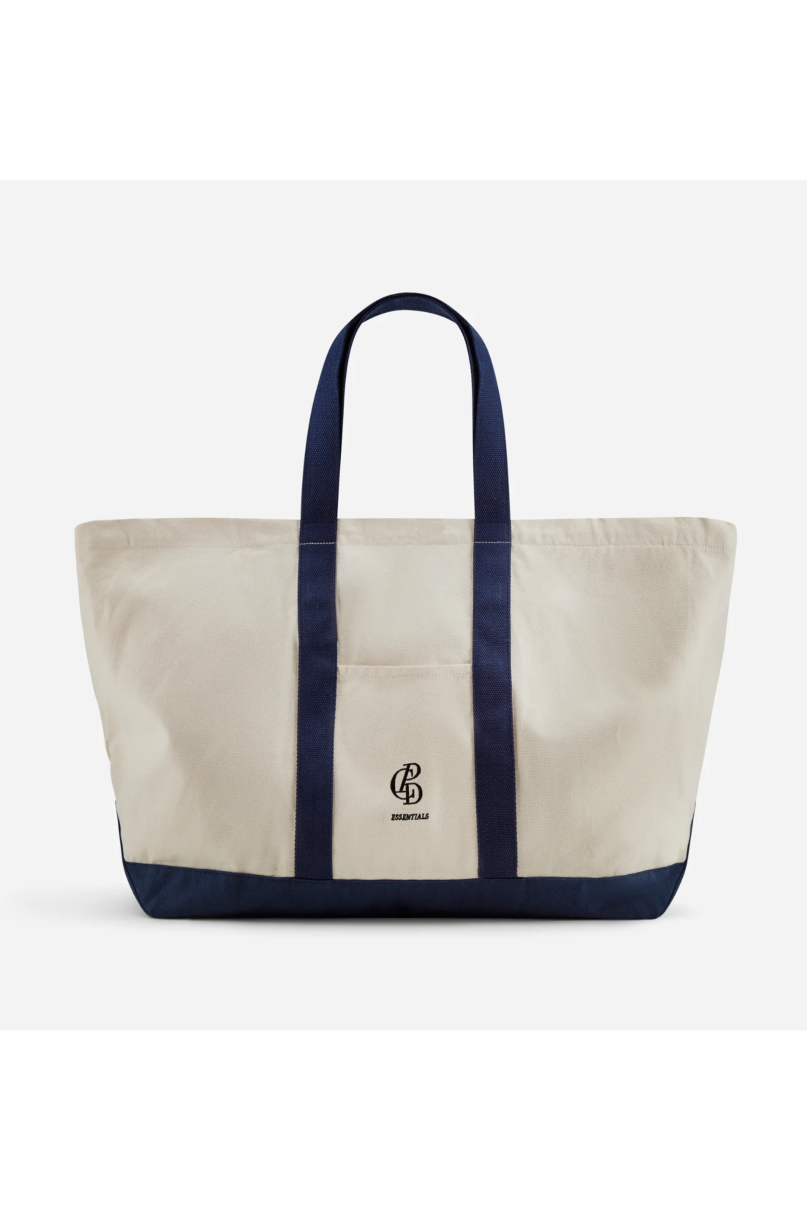 CPD Classico XL Tote Bag - Navy/Cream