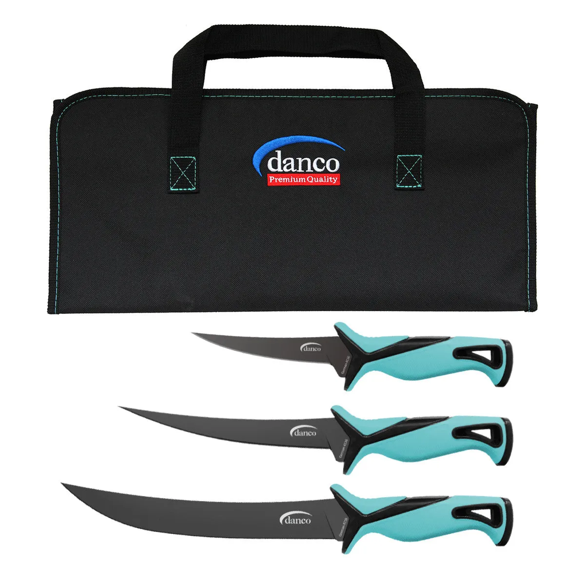 Danco 3-Piece Roll Up Fillet Knife Kit