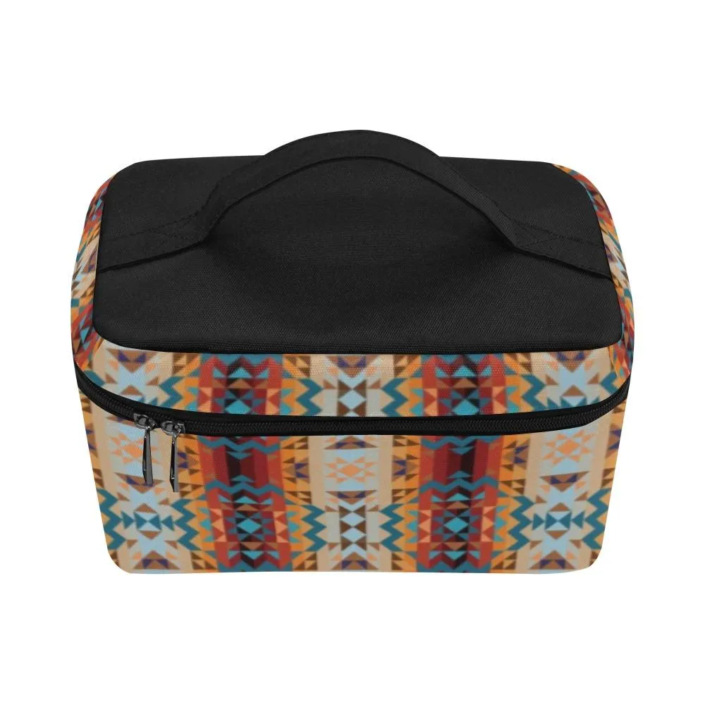 Dark Sandway Cosmetic Bag/Large