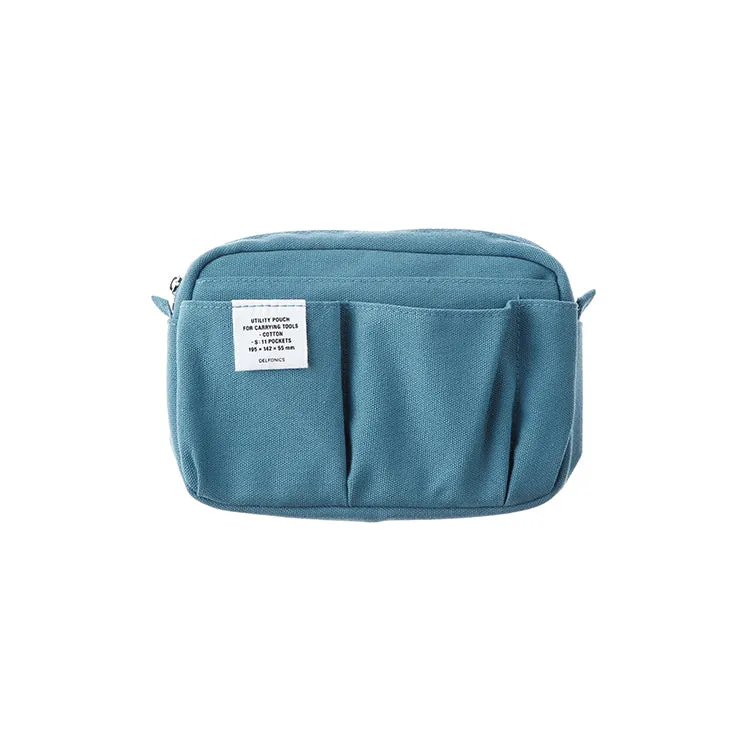 Delfonics Utility Pouch - Small Size / Sky Blue - , Delfonics Inner Carrying Bag S Size