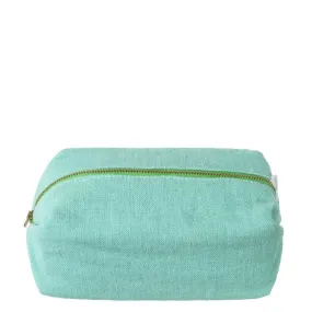 Designers Guild Brera Lino Marine Medium Toiletry Bag