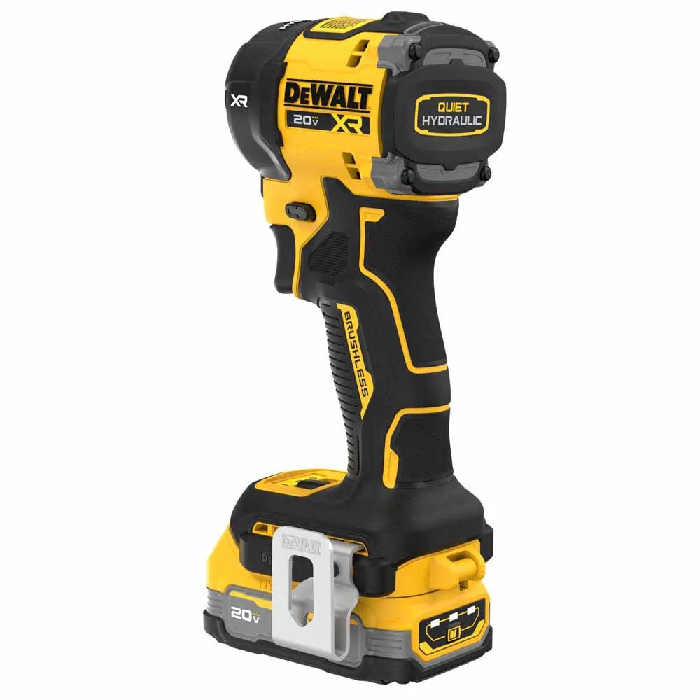 DeWalt DCF870E1 20V MAX XR Brushless Cordless 1/4 in. Quiet Hydraulic Impact Driver Kit