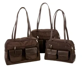 Dog Carrier - Cargo Carrier - Brown Nylon