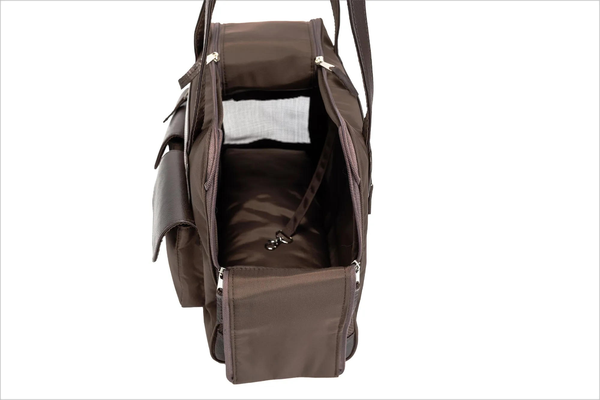 Dog Carrier - Cargo Carrier - Brown Nylon