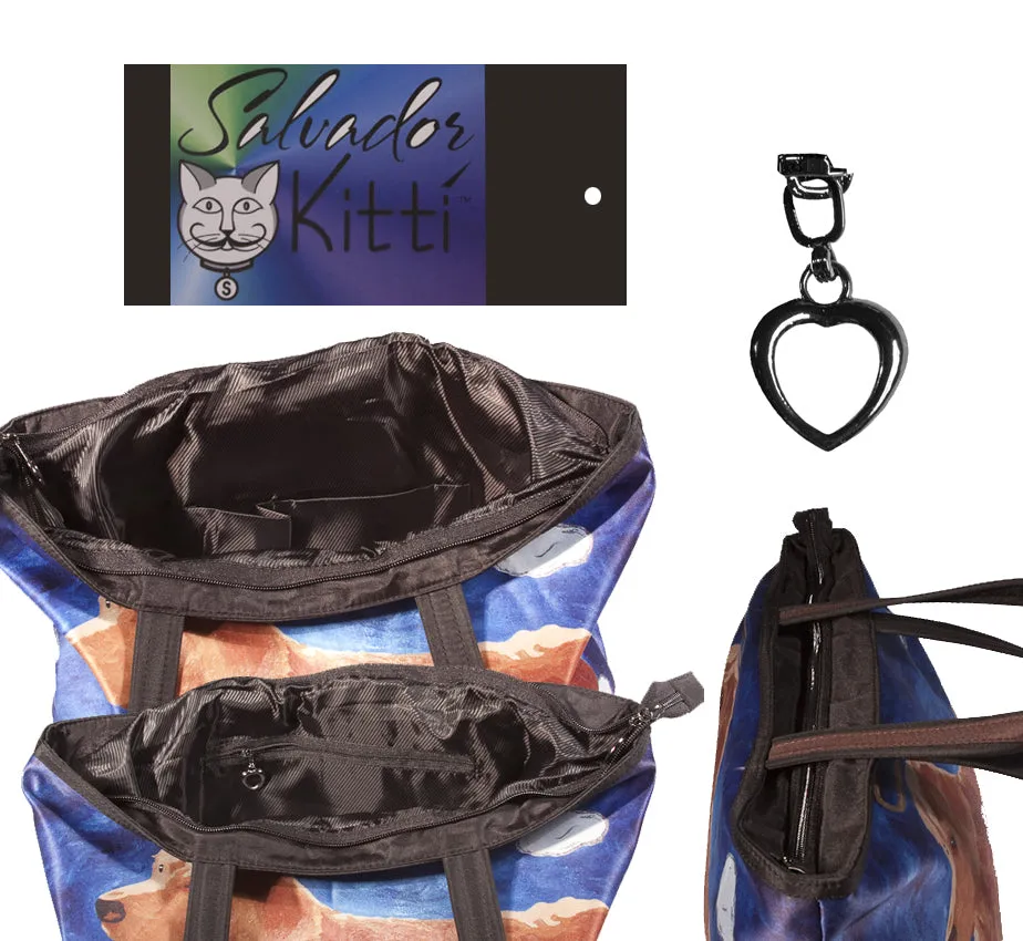 Dolphin Purrfect Tote - The Kiss