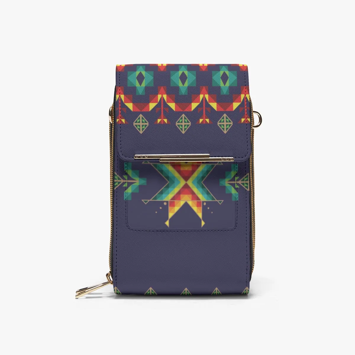 Dreams of Ancestors Indigo Shade Mobile Phone Chest Bag