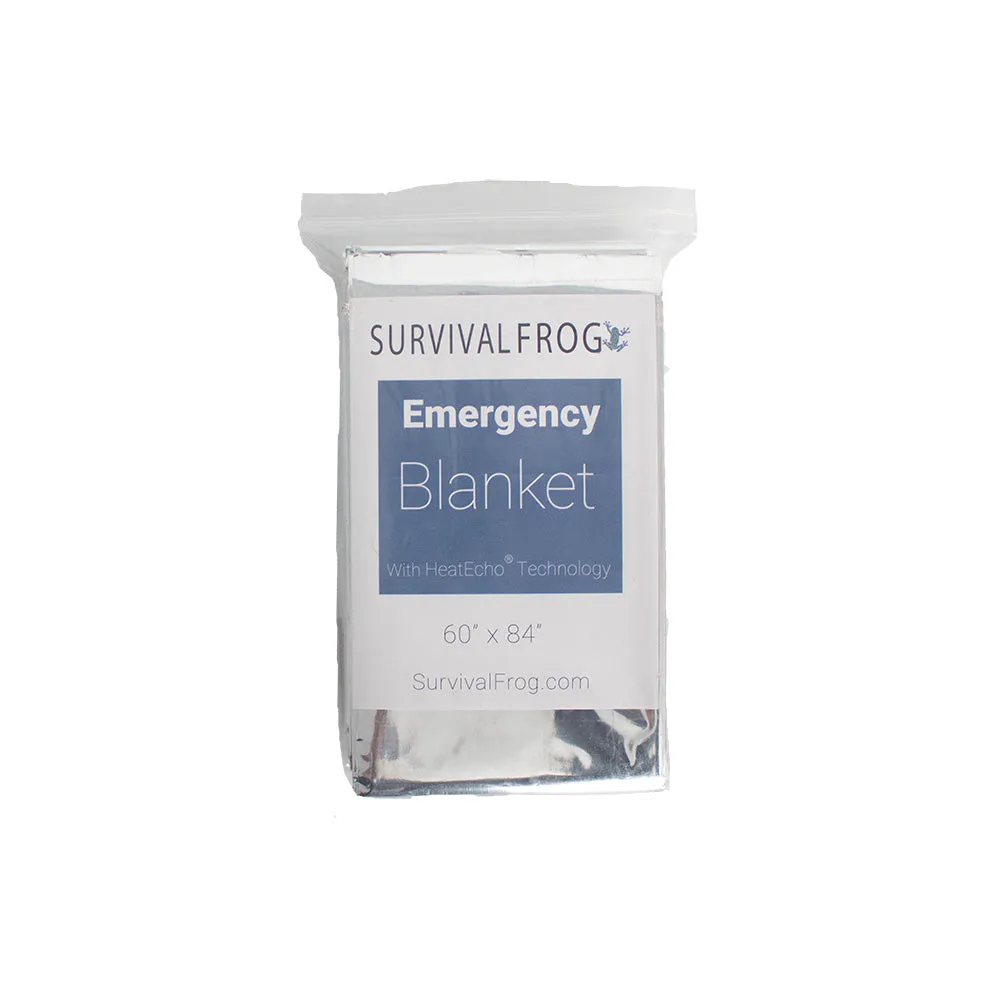 Emergency Survival Blankets - 2 Pack