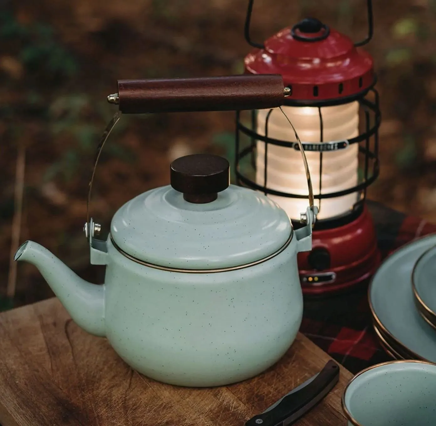 Enamel Teapot