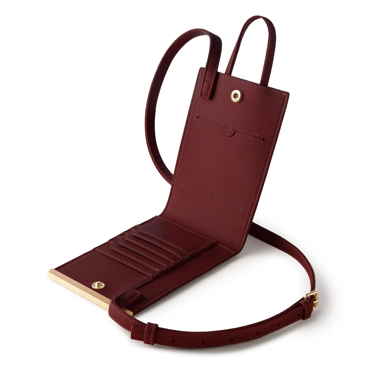 Estee Phone Bag - Maroon