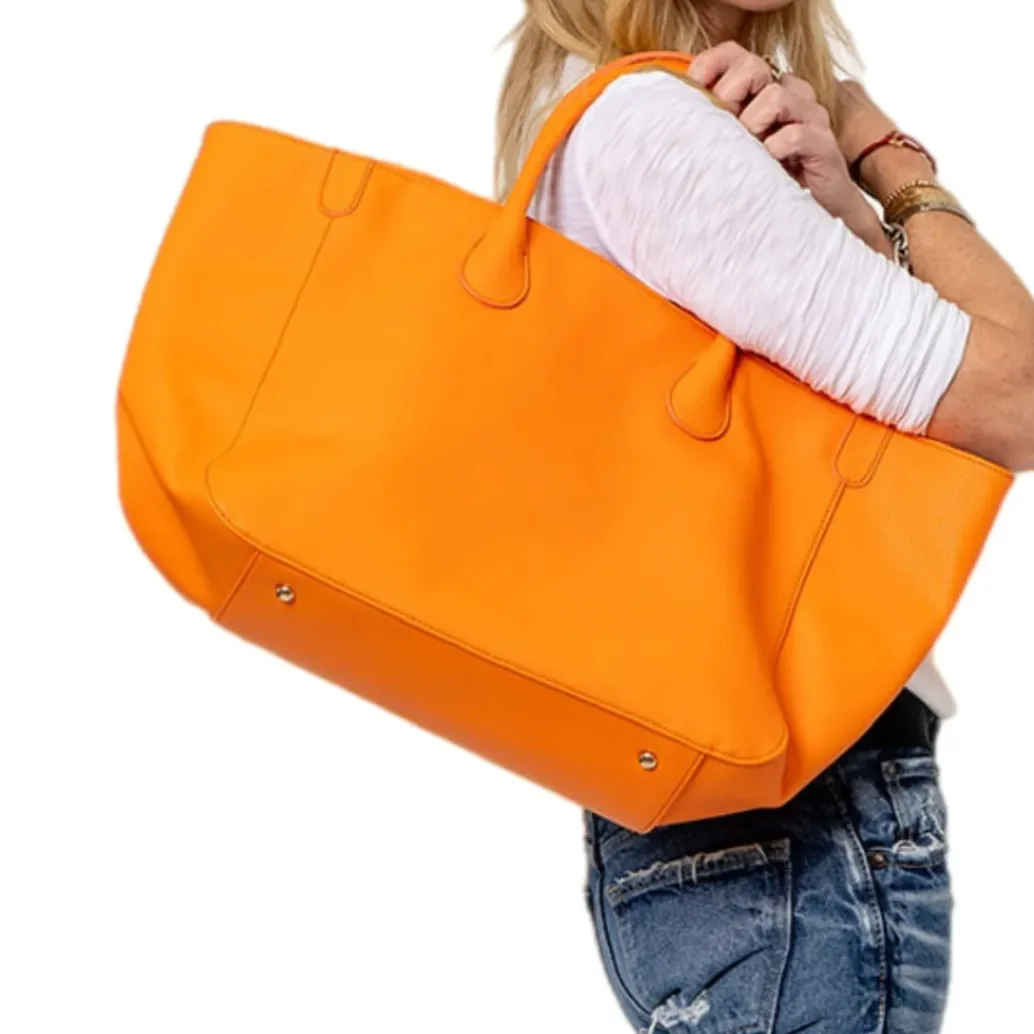 Everyday Vegan Tote - Orange