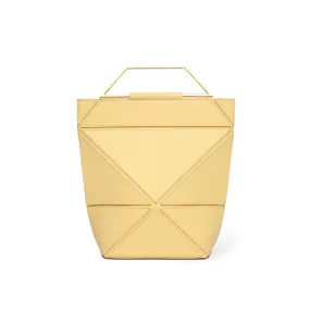 Facet Classic Foldable Top Handle Bag - Yellow