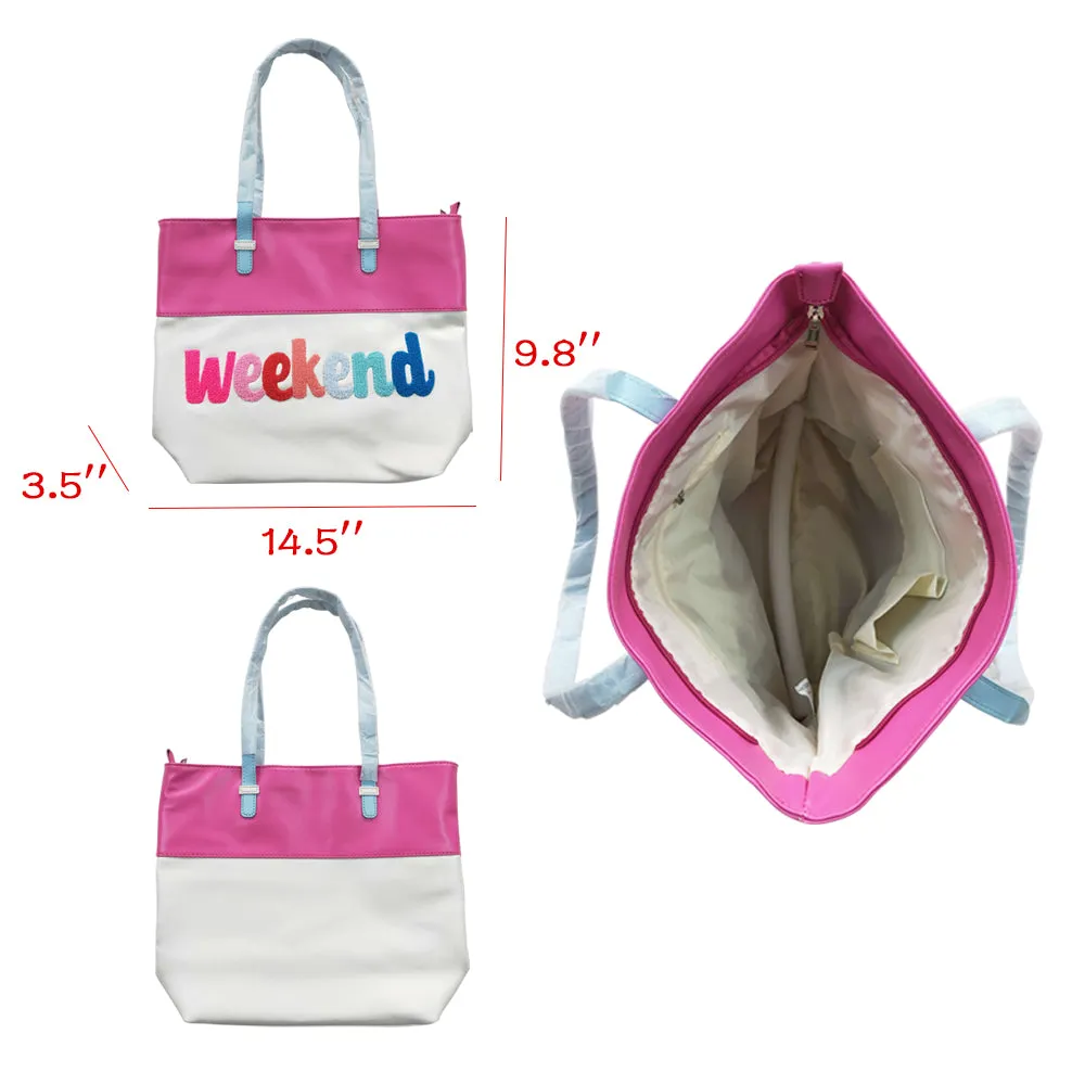 female rosy weekend tote bag BA0052