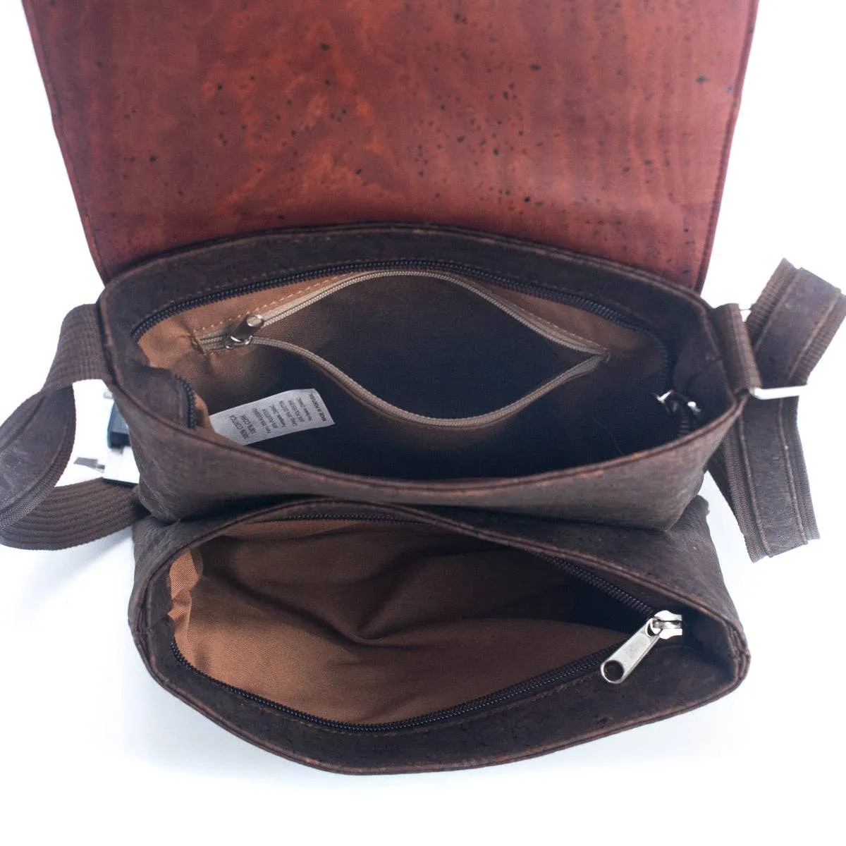 Flip-Lock Dual Tone Cork Sling BAGP-155