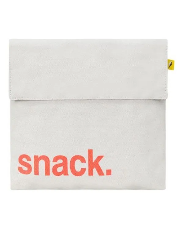 Flip Snack Sack - 'Snack' Orange