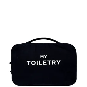 Folding/Hanging Toiletry Case, Black