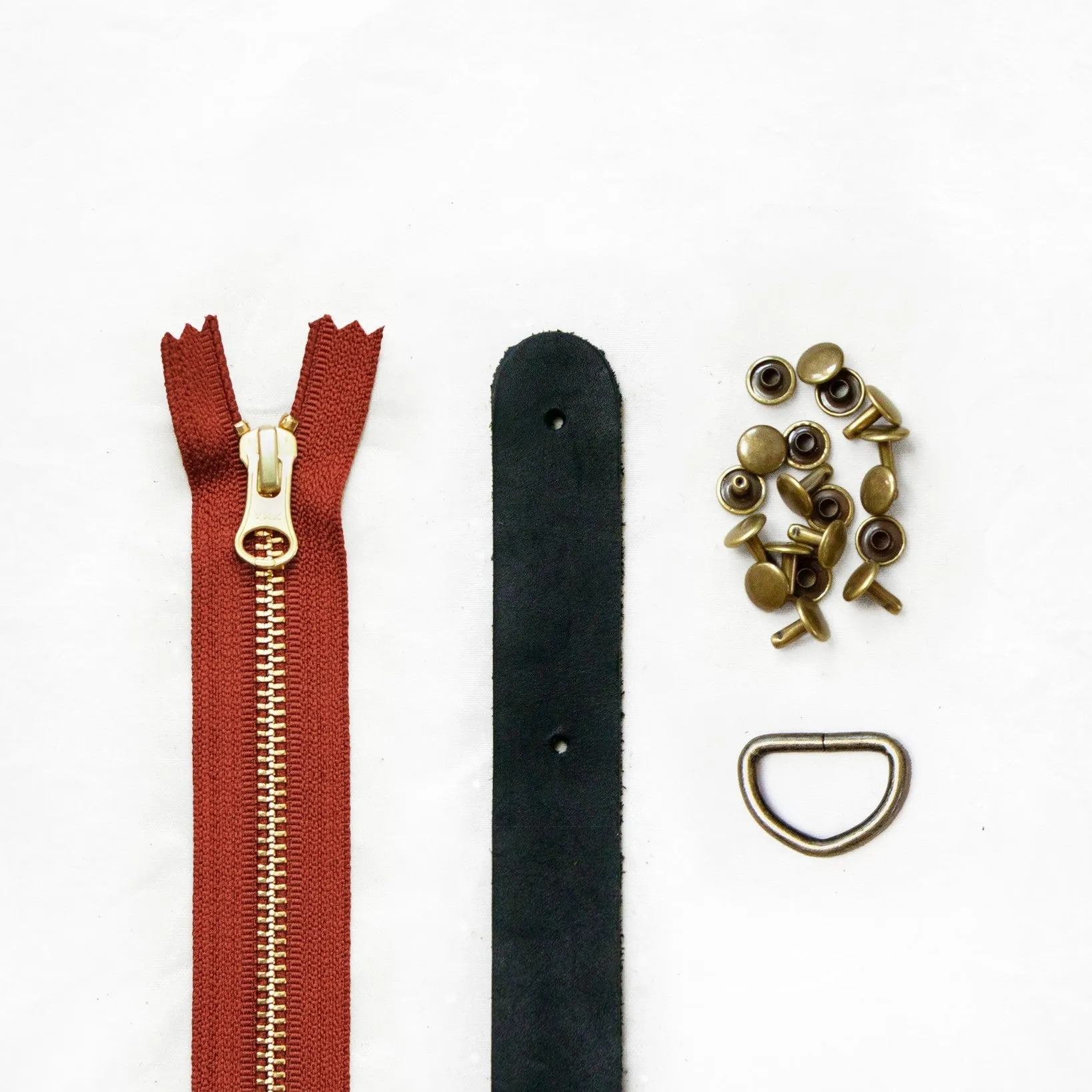 Fremont - Black Leather   Hardware Kit