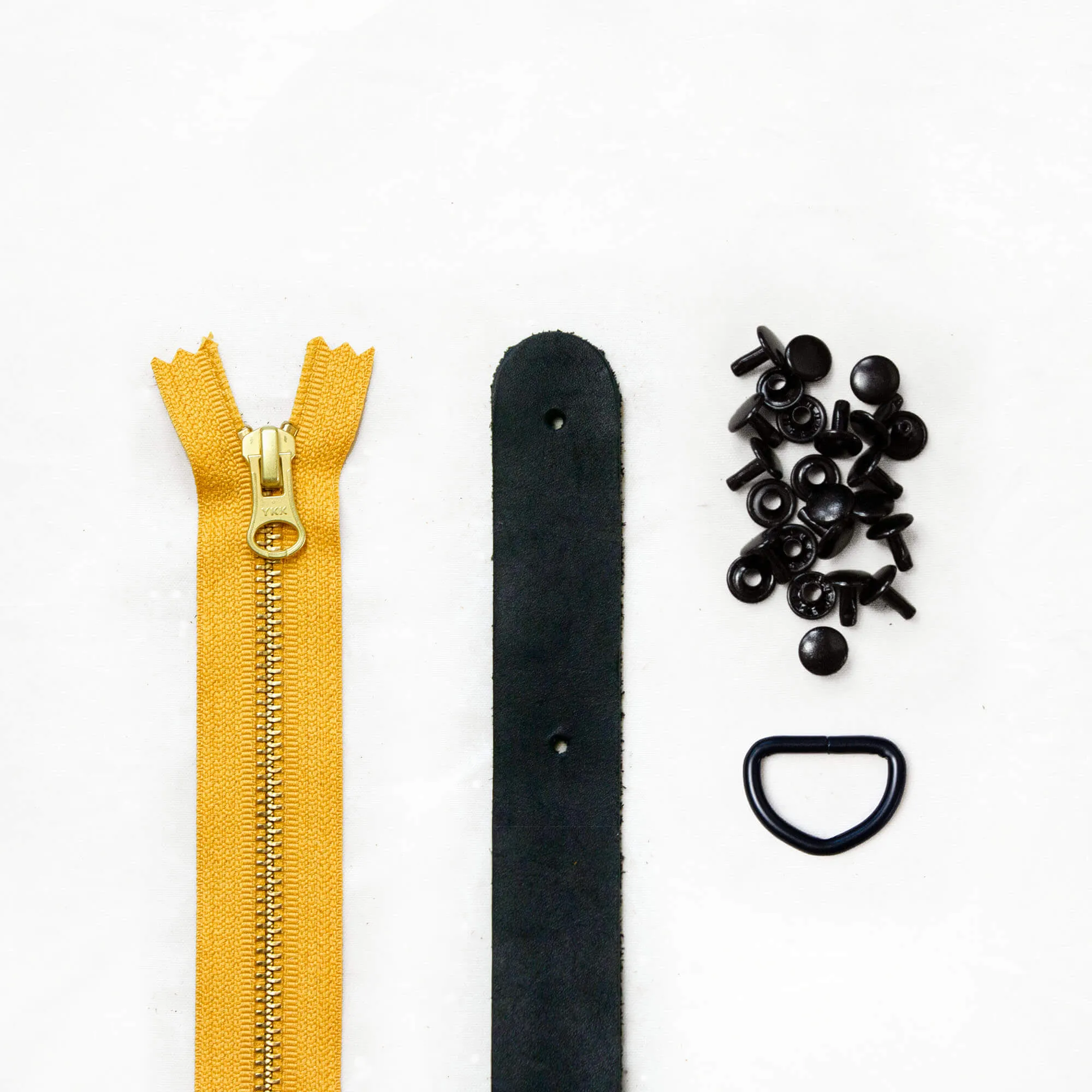 Fremont - Black Leather   Hardware Kit