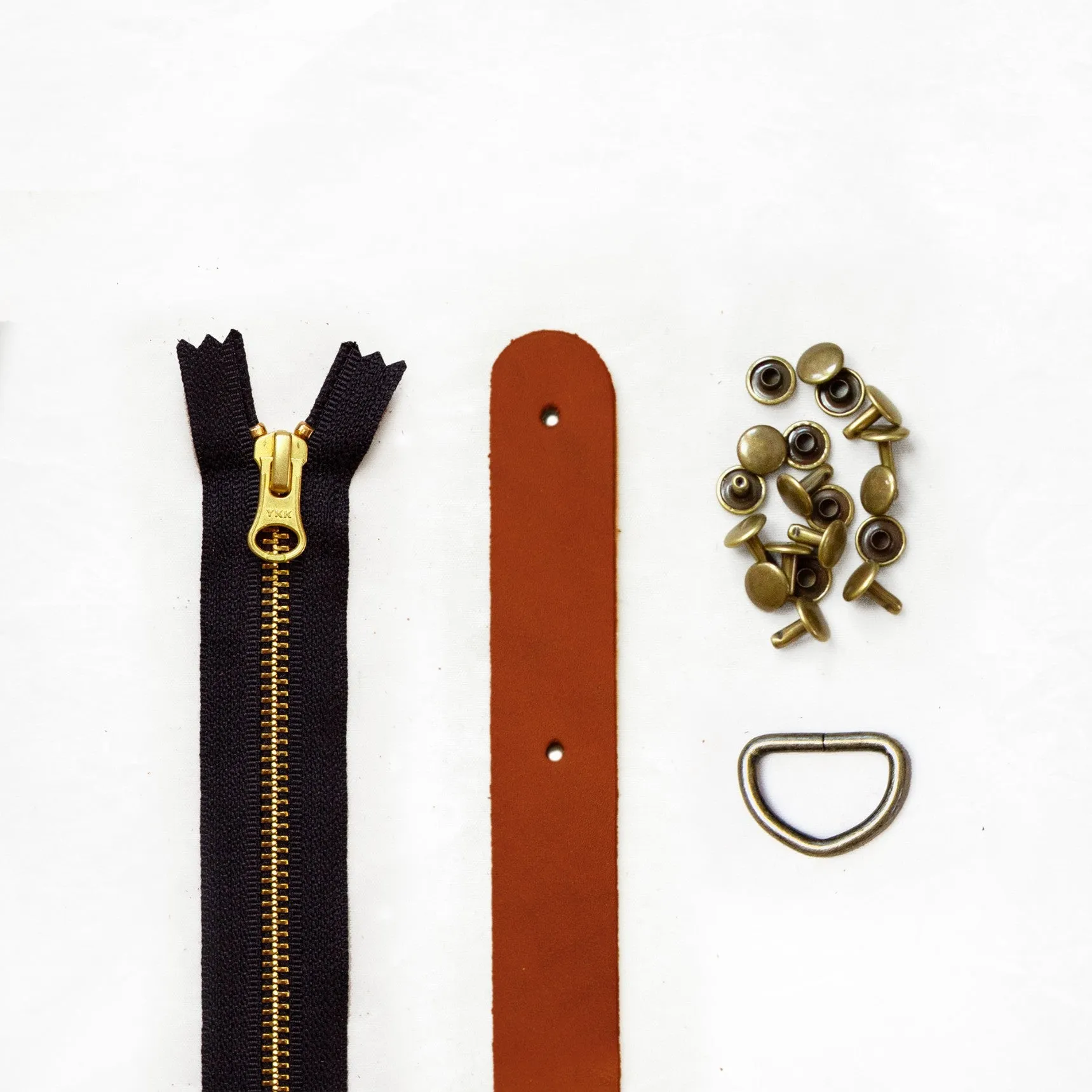 Fremont - Chestnut Leather   Hardware Kit