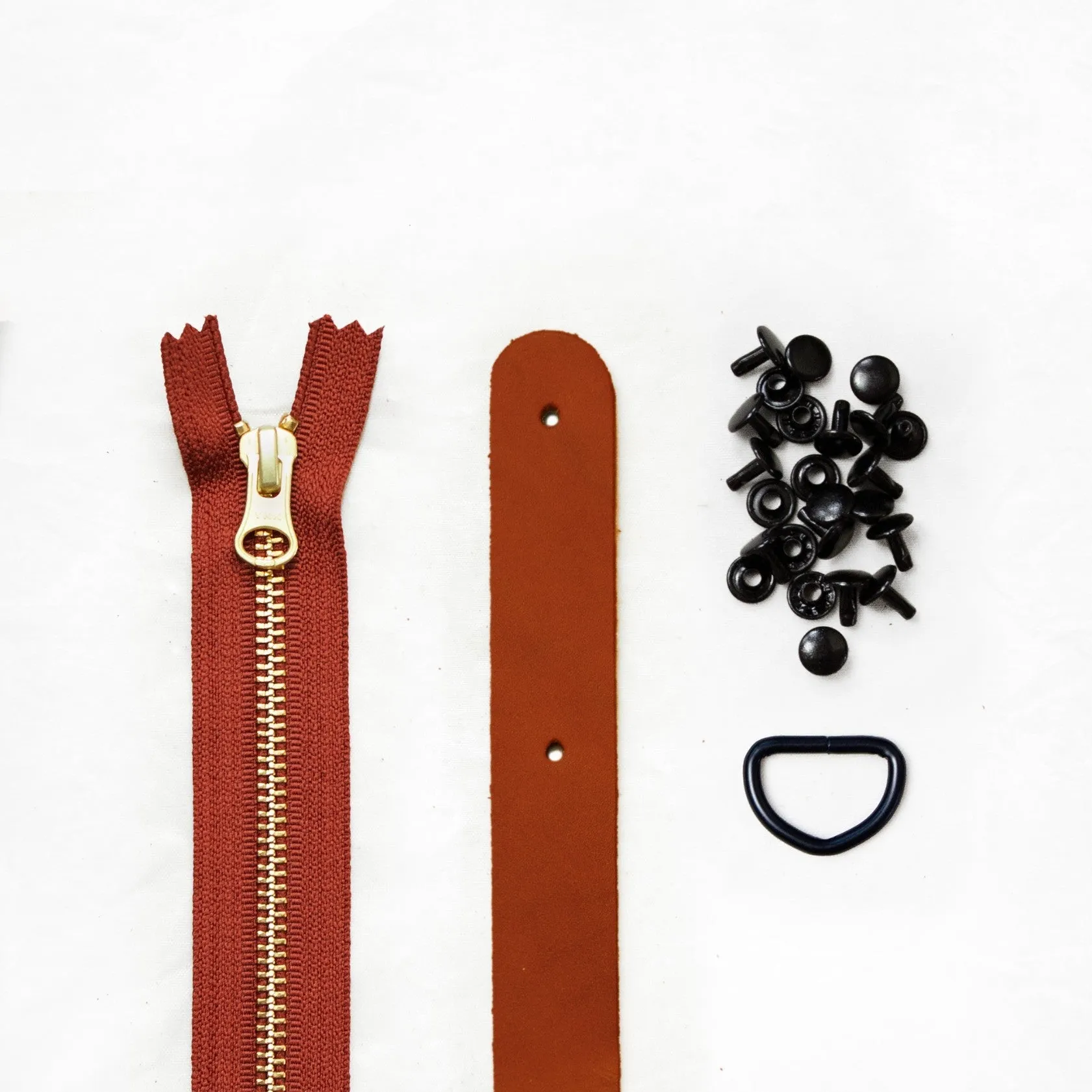 Fremont - Chestnut Leather   Hardware Kit