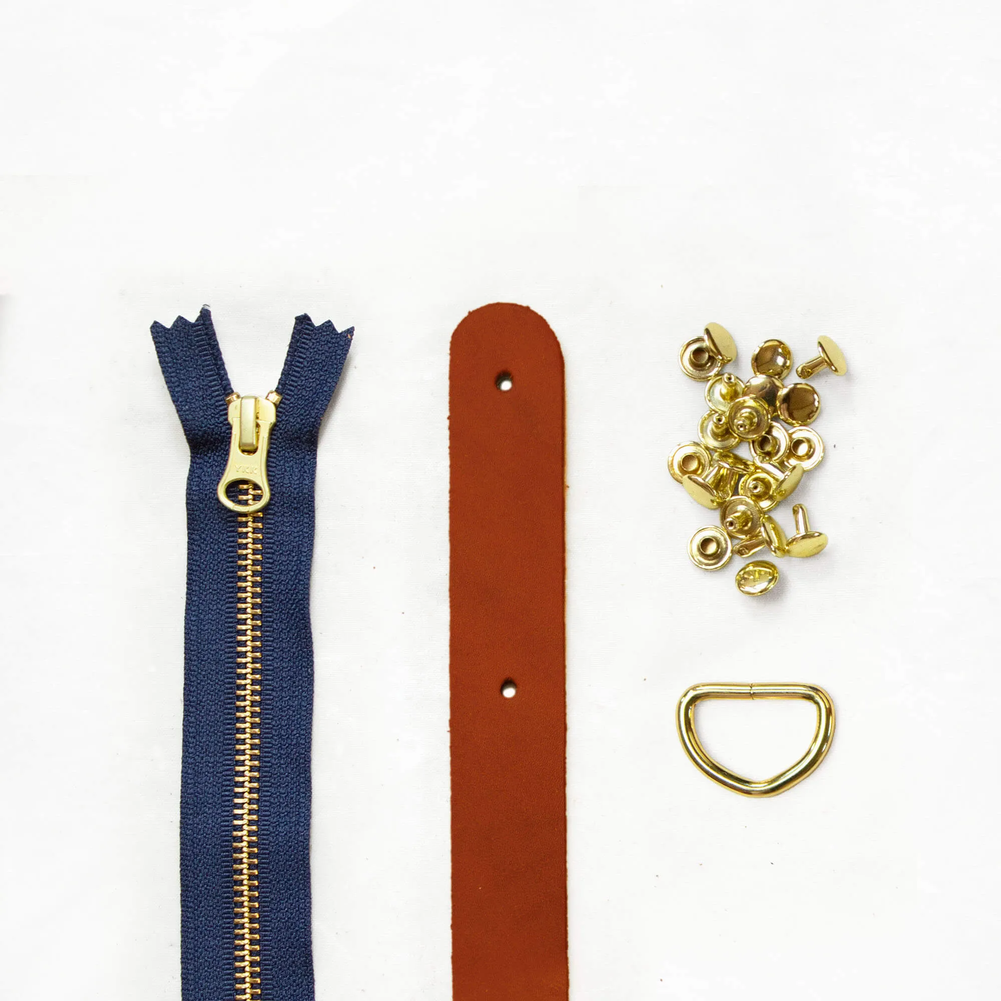 Fremont - Chestnut Leather   Hardware Kit