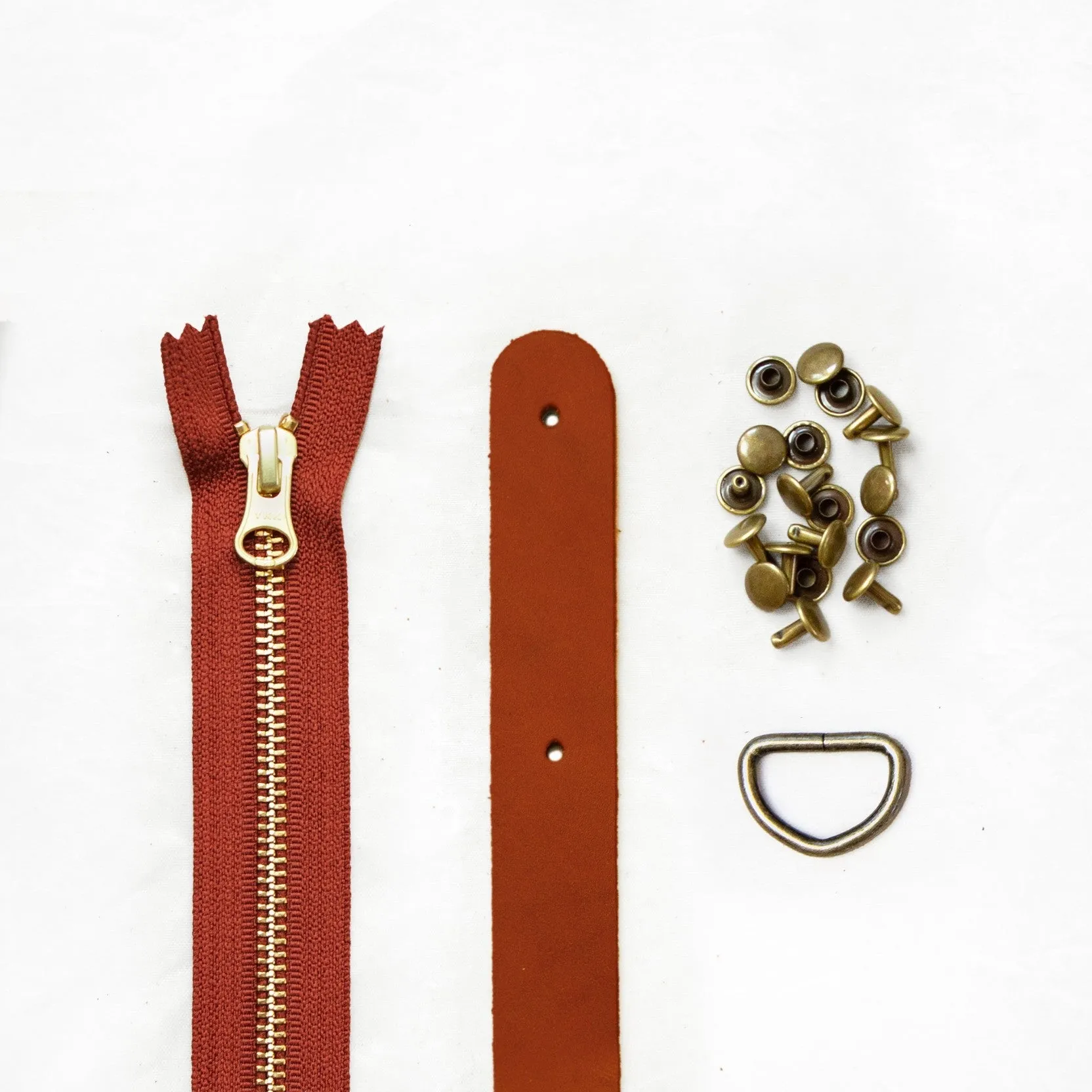 Fremont - Chestnut Leather   Hardware Kit