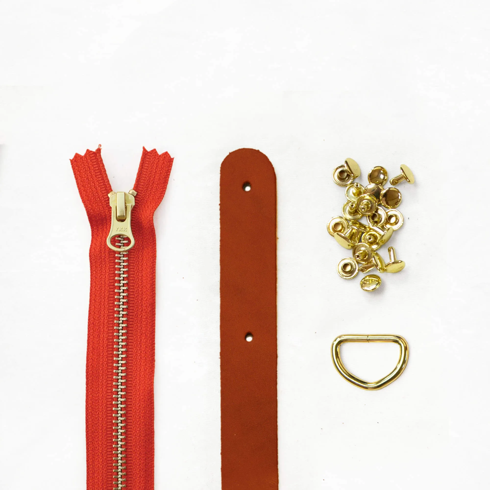 Fremont - Chestnut Leather   Hardware Kit