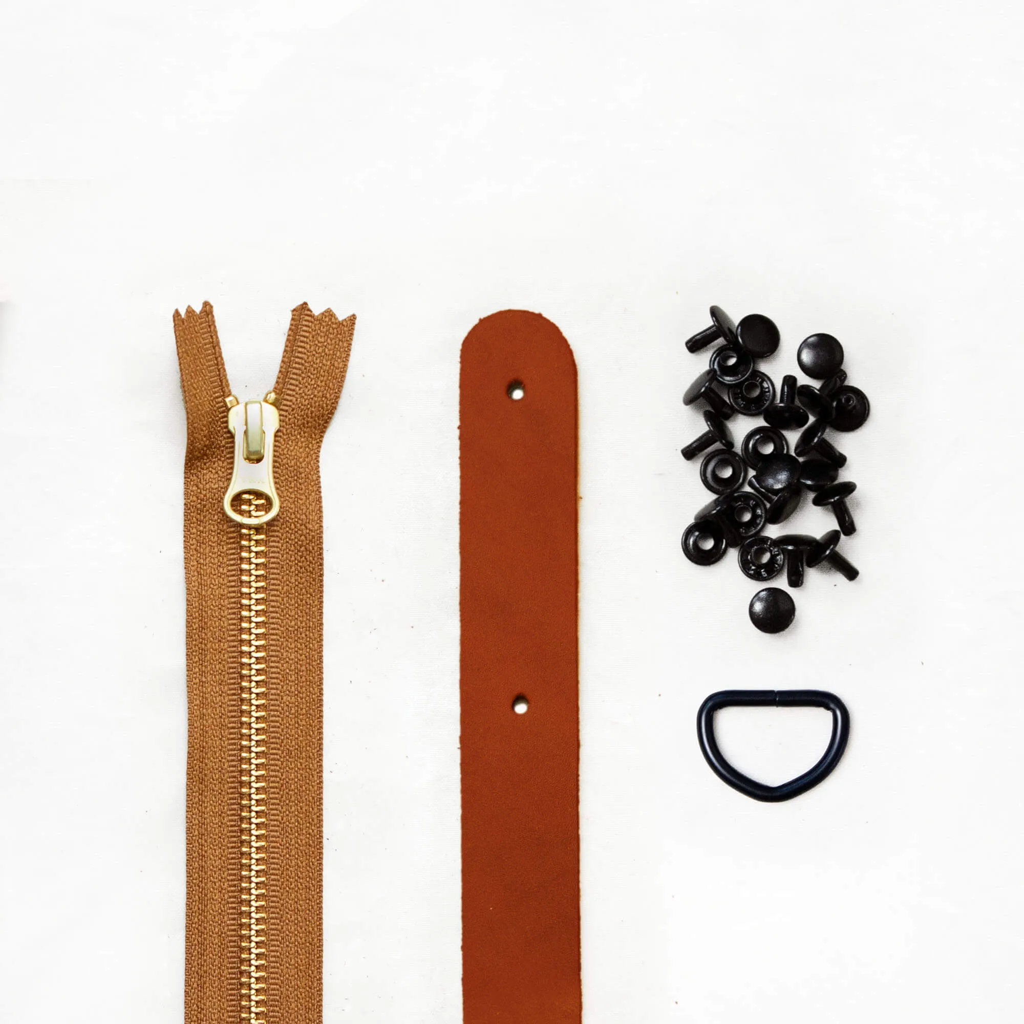 Fremont - Chestnut Leather   Hardware Kit