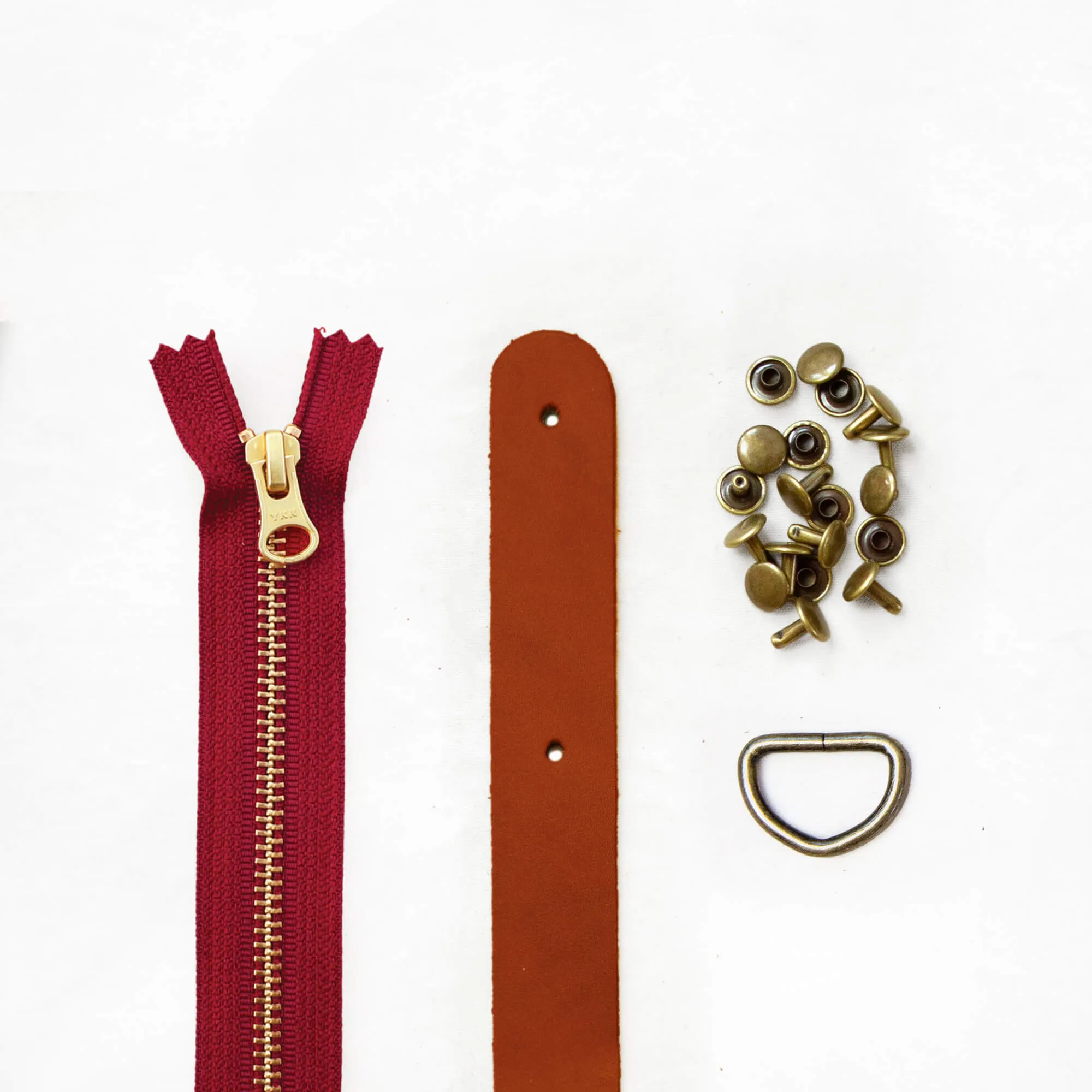 Fremont - Chestnut Leather   Hardware Kit