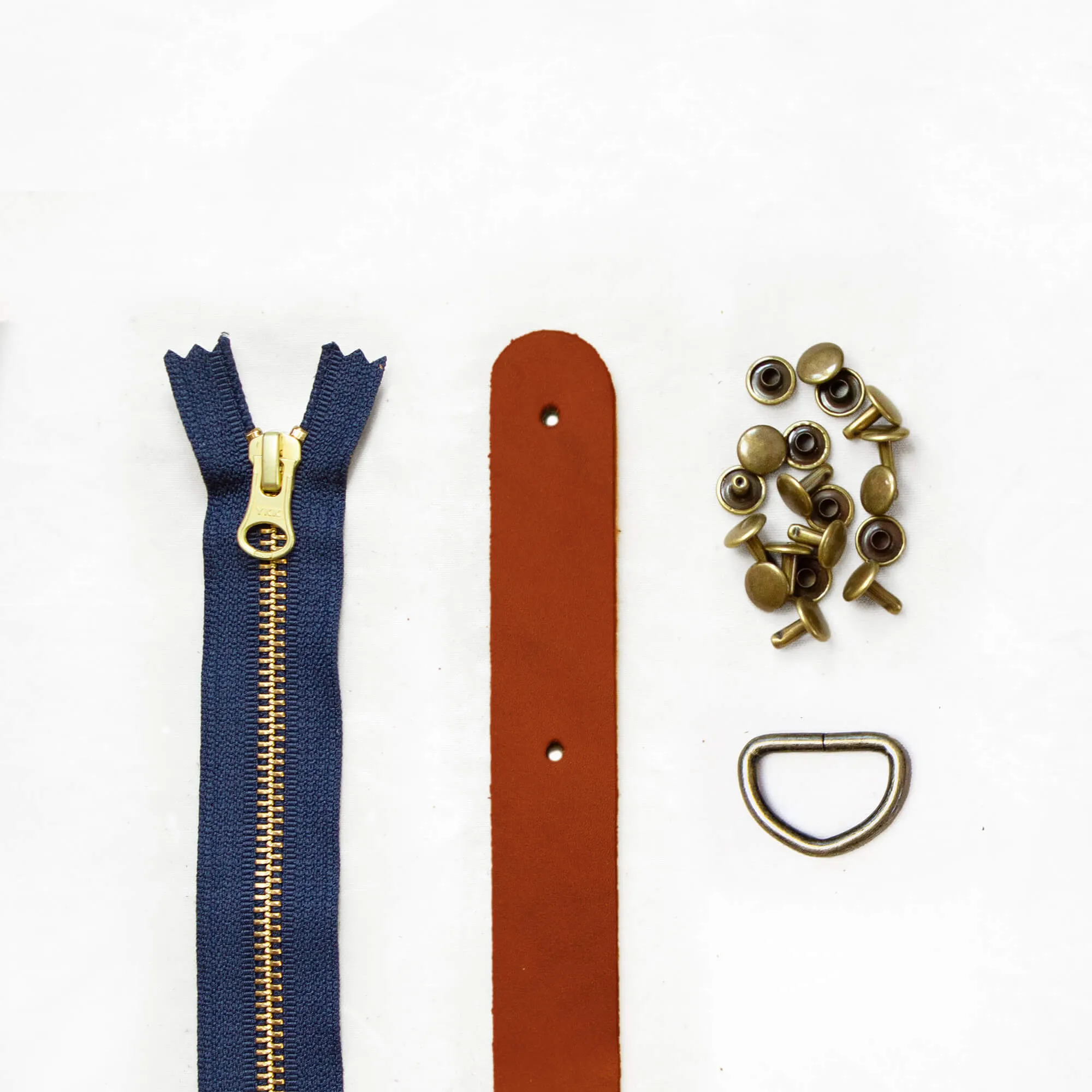 Fremont - Chestnut Leather   Hardware Kit