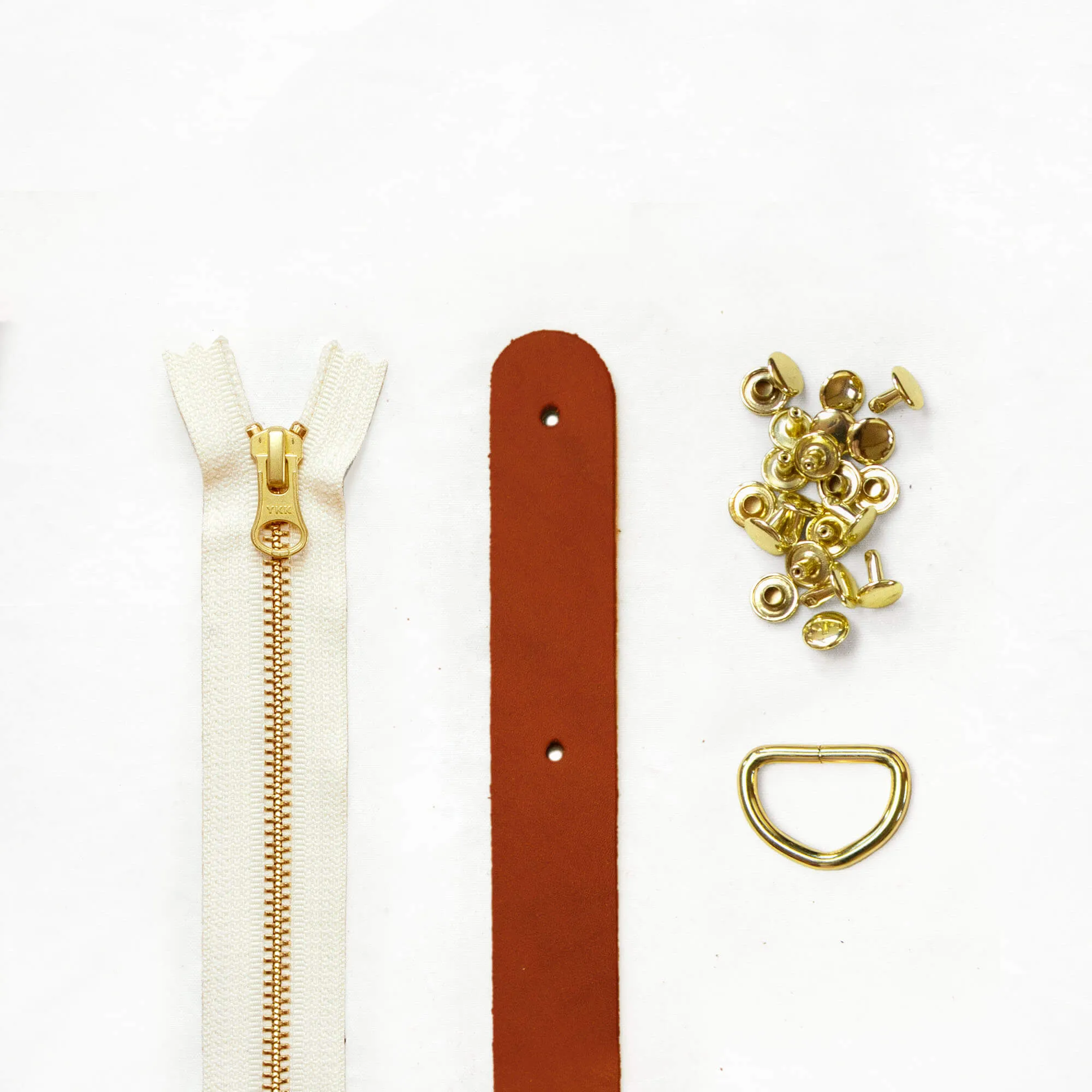 Fremont - Chestnut Leather   Hardware Kit