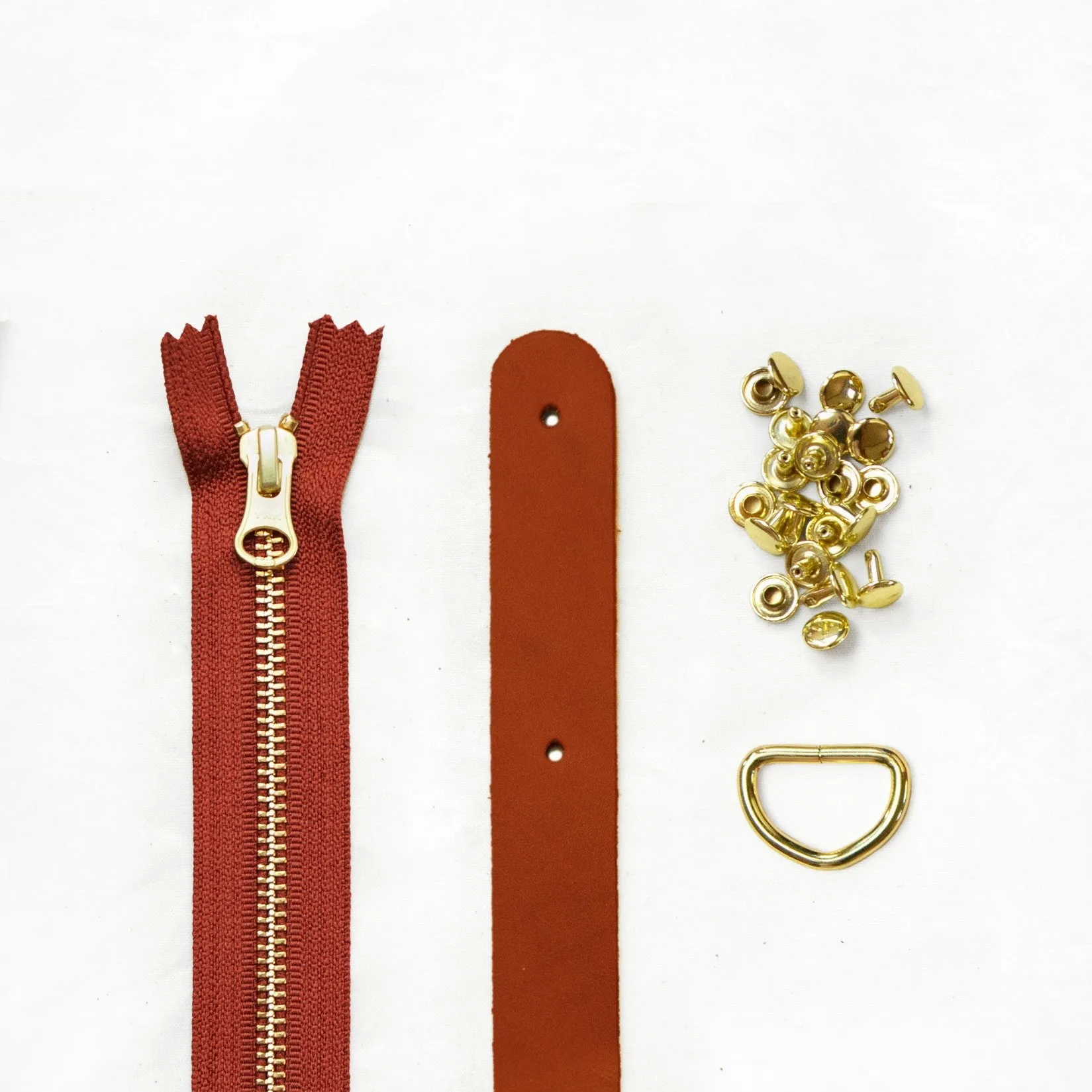 Fremont - Chestnut Leather   Hardware Kit