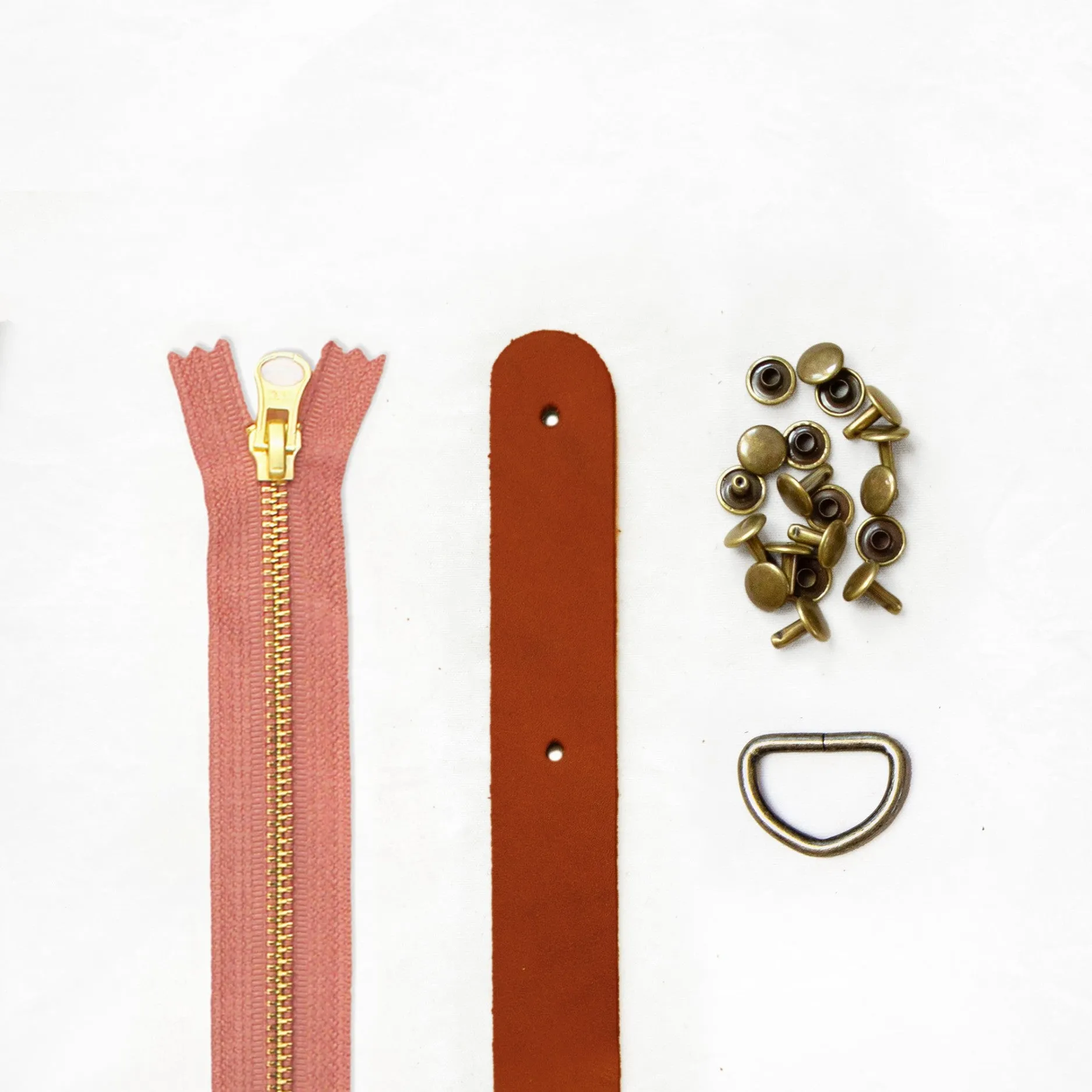 Fremont - Chestnut Leather   Hardware Kit