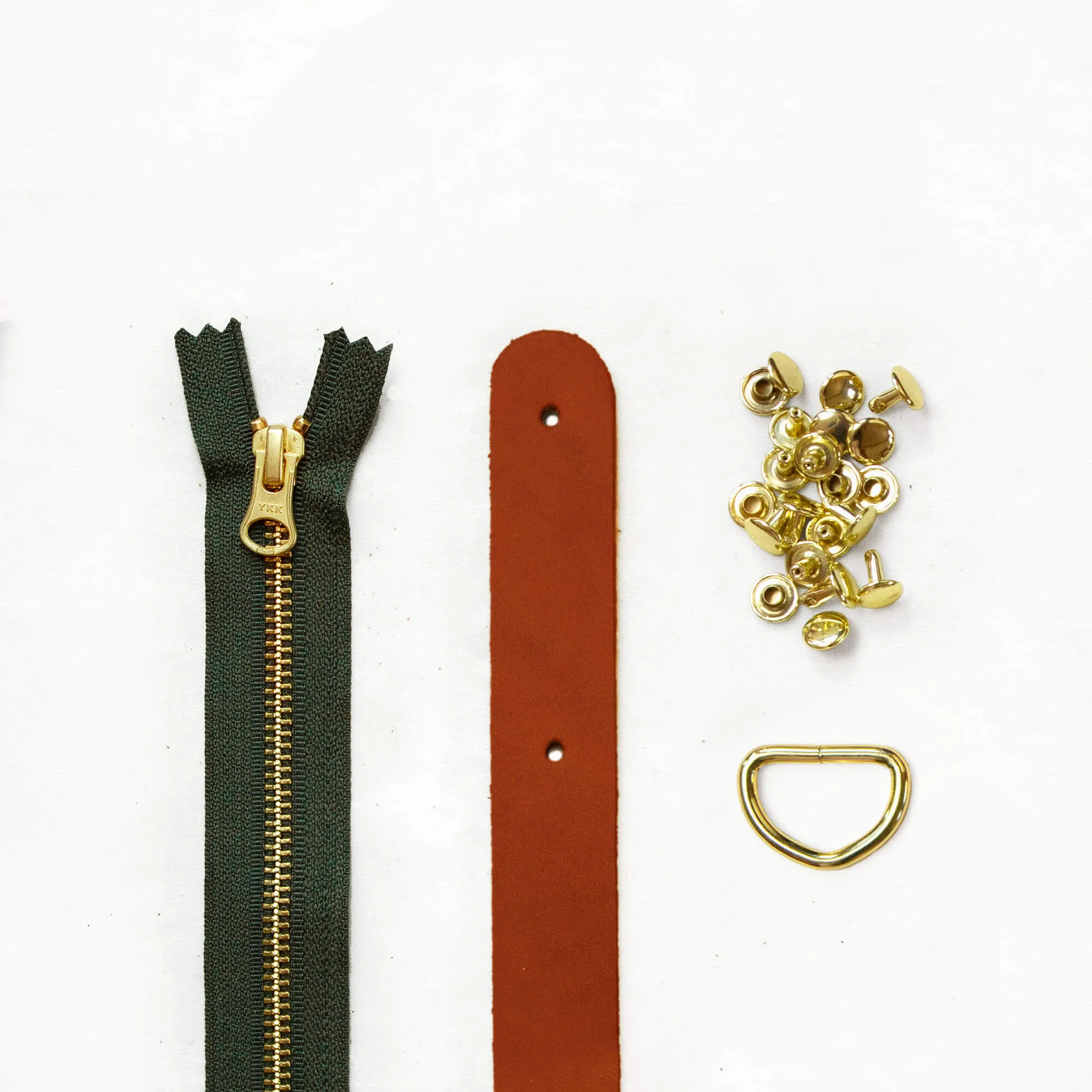 Fremont - Chestnut Leather   Hardware Kit