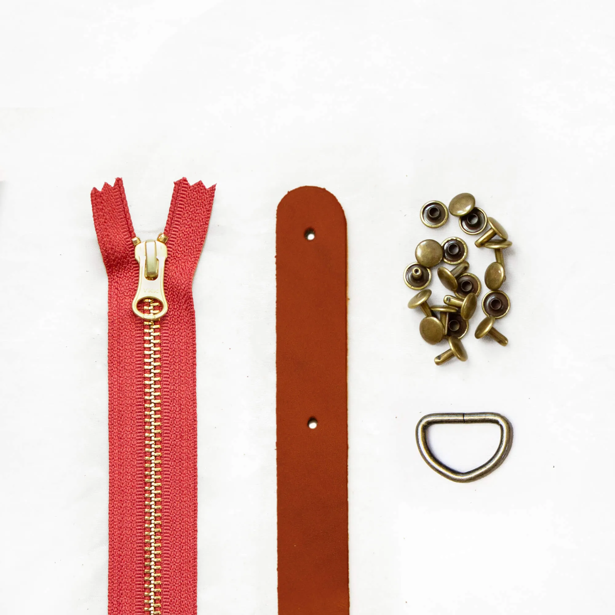 Fremont - Chestnut Leather   Hardware Kit