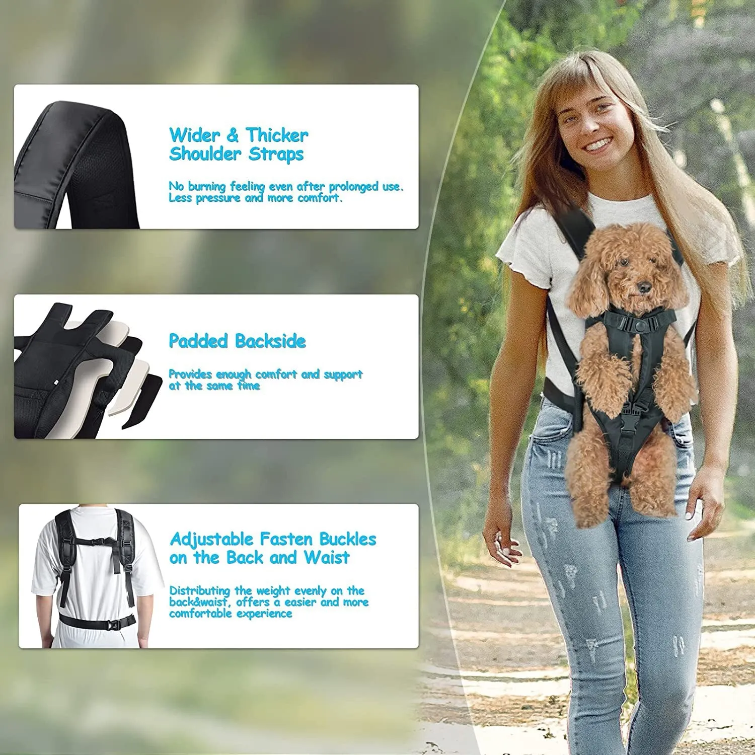 Front Dog Carrier Backpack - Style B