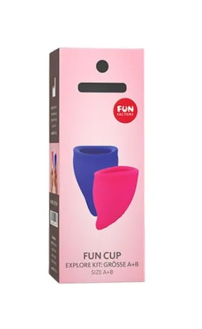 Fun Factory Fun Cup Explorer Kit Menstrual Cup