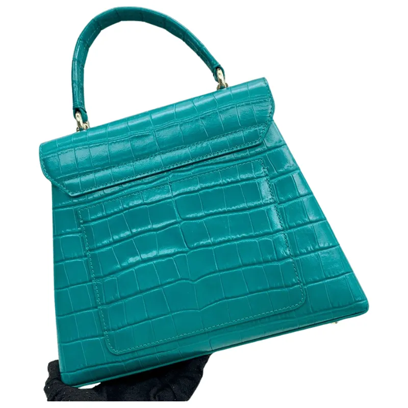 Furla Mini Top Handle - Crocodile Embossed