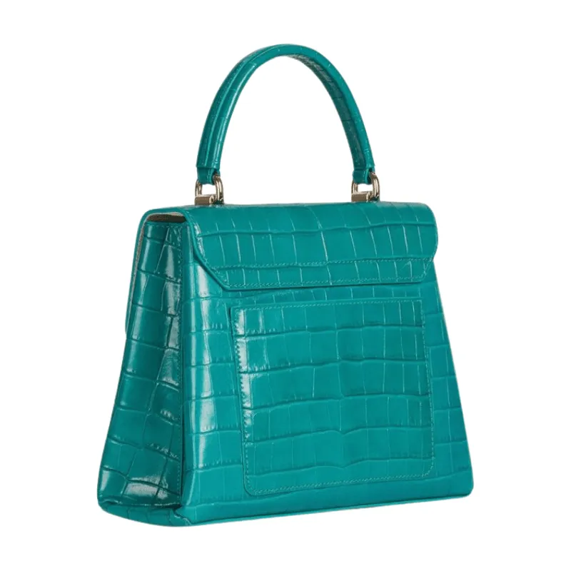 Furla Mini Top Handle - Crocodile Embossed