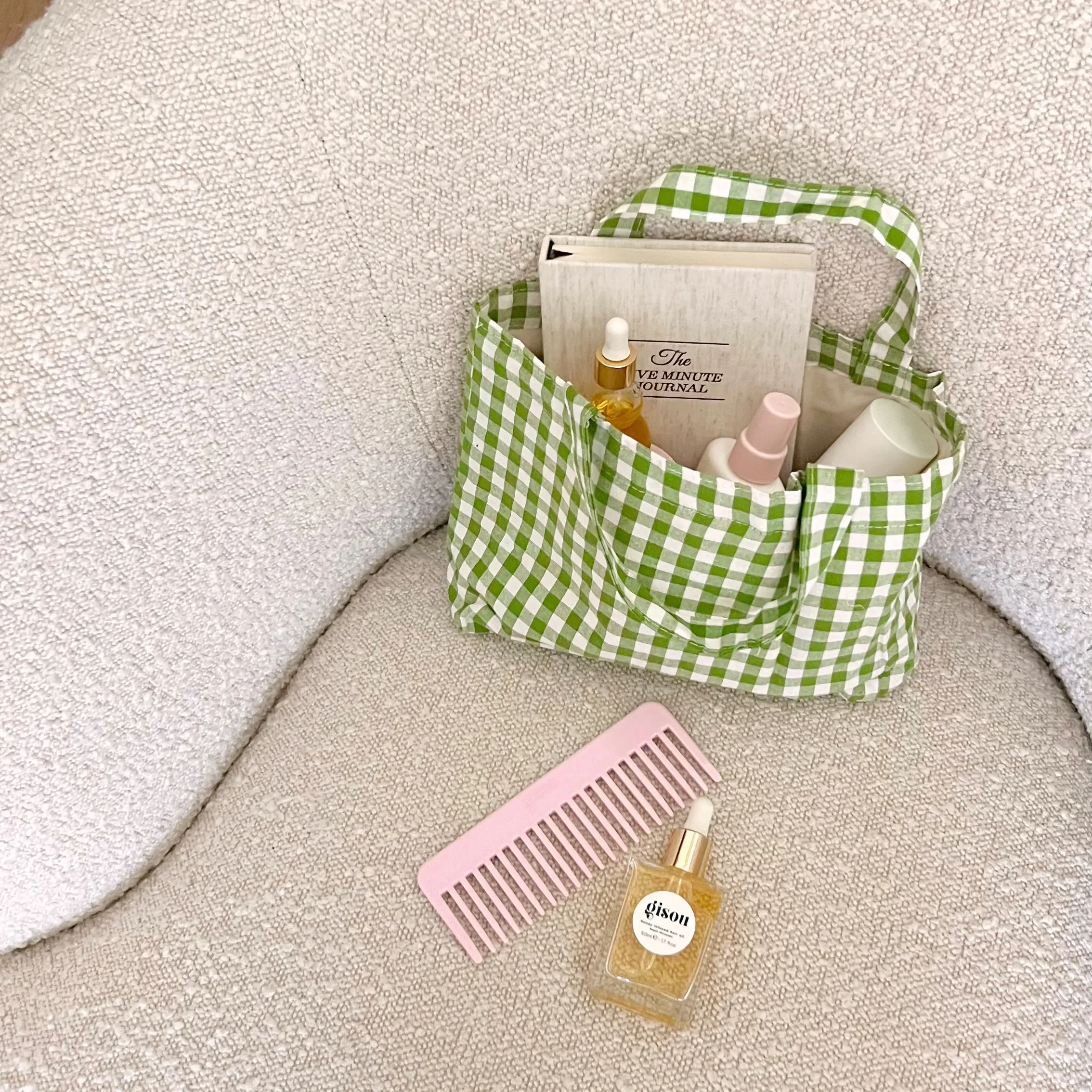 GINGHAM LUNCH BAGS