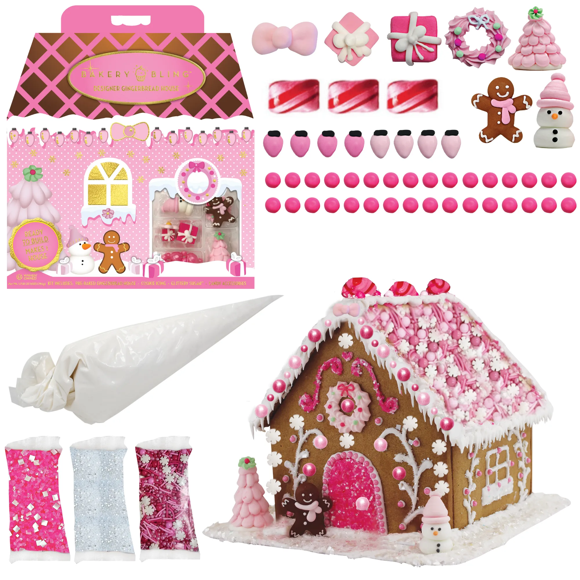 Glittery Pink Dreamland Designer Insta-House™