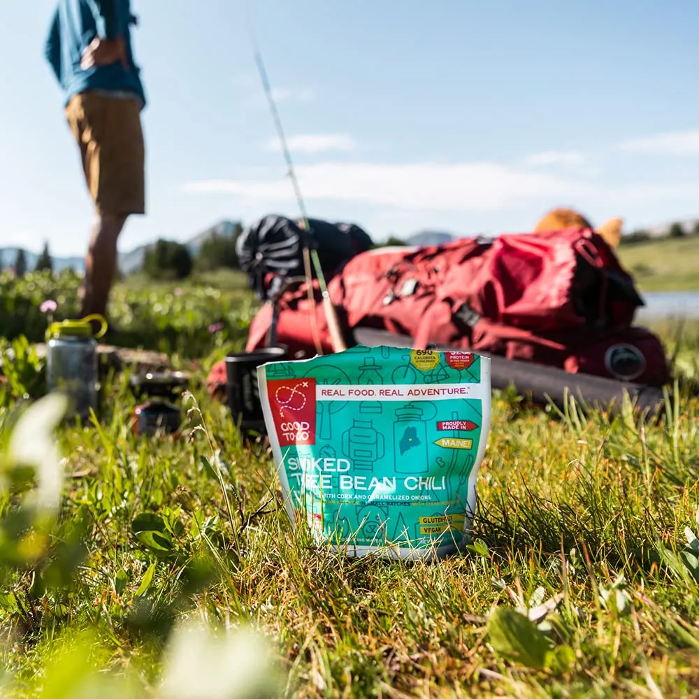 Good to-Go Dehydrated Smoked Three Bean Chili - Double Serving Pouch