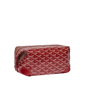 Goyard Bowling 25 Toiletry Bag "Red"