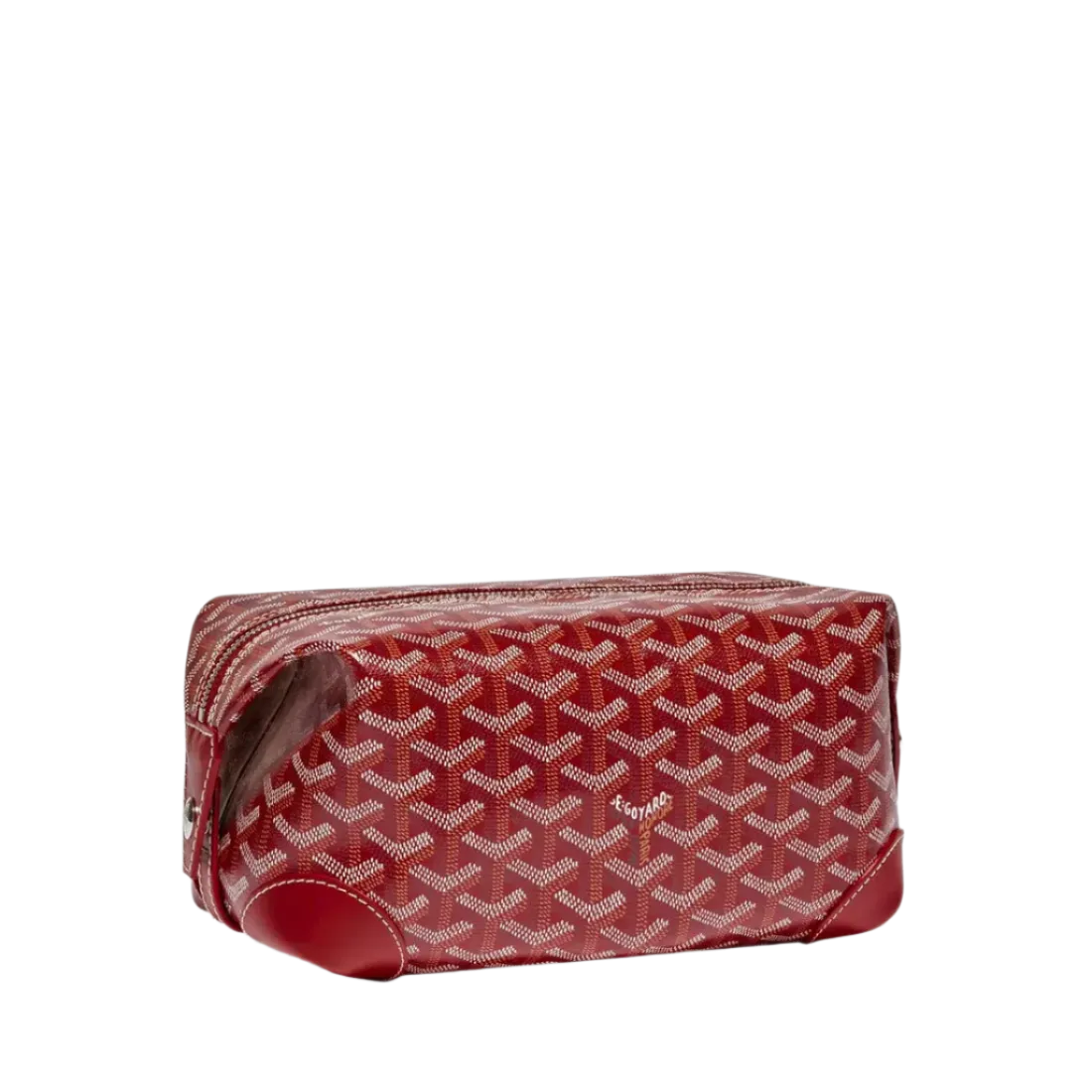 Goyard Bowling 25 Toiletry Bag "Red"