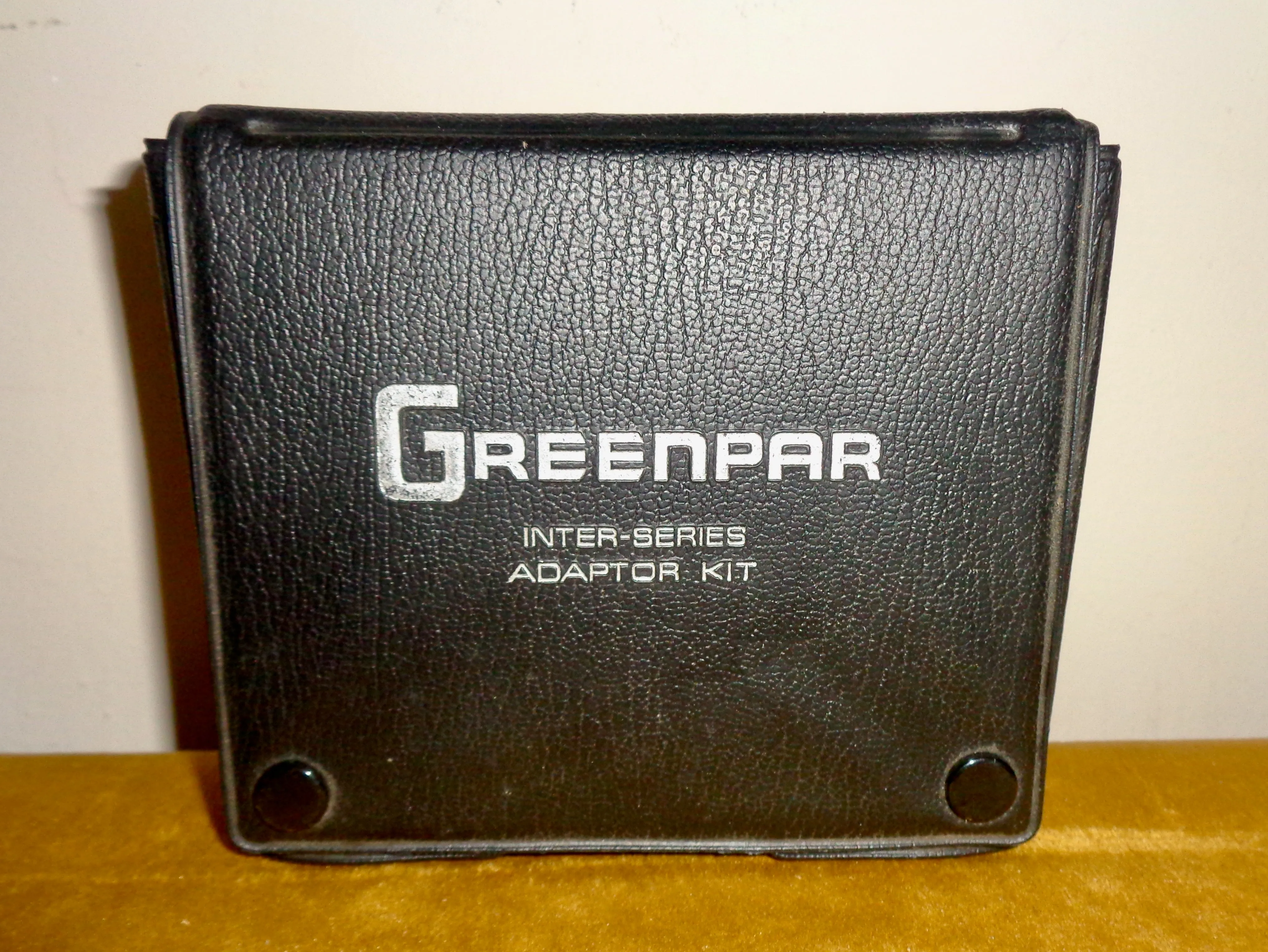 Greenpar RF Coaxial Connectors Interseries Adapter Kit In Its Case