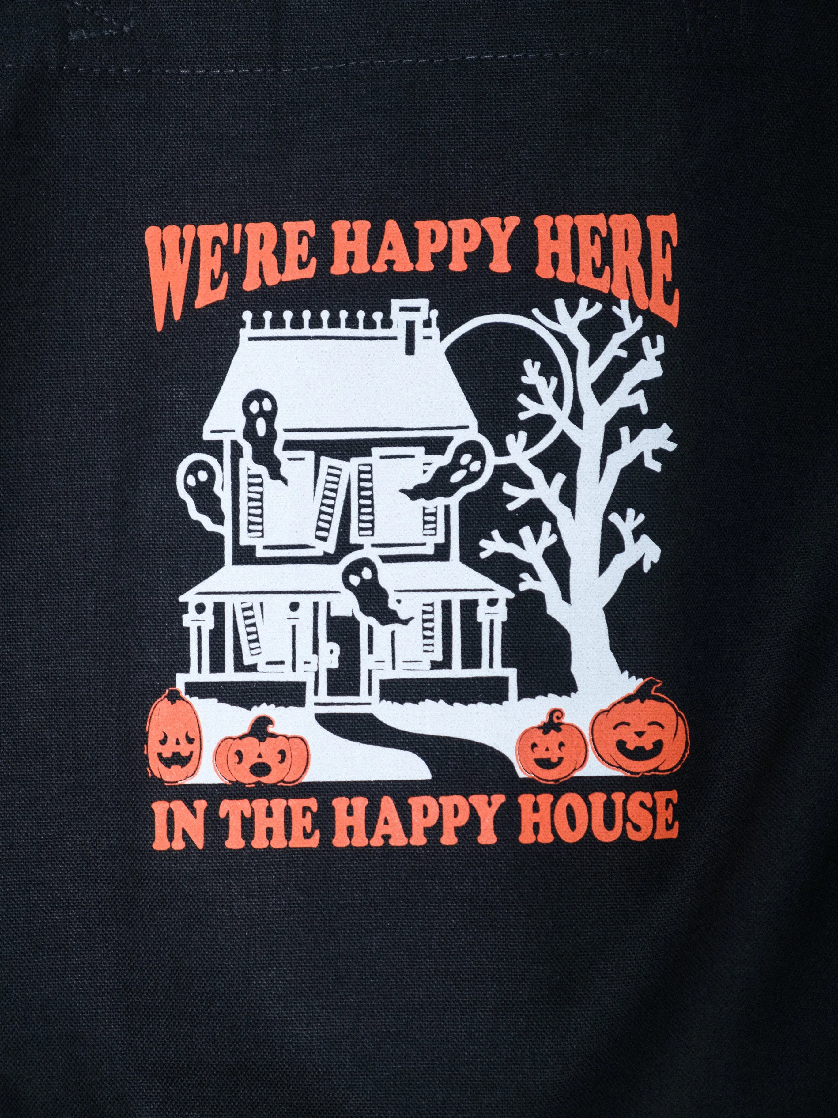 Happy Haunted House Tote Bag