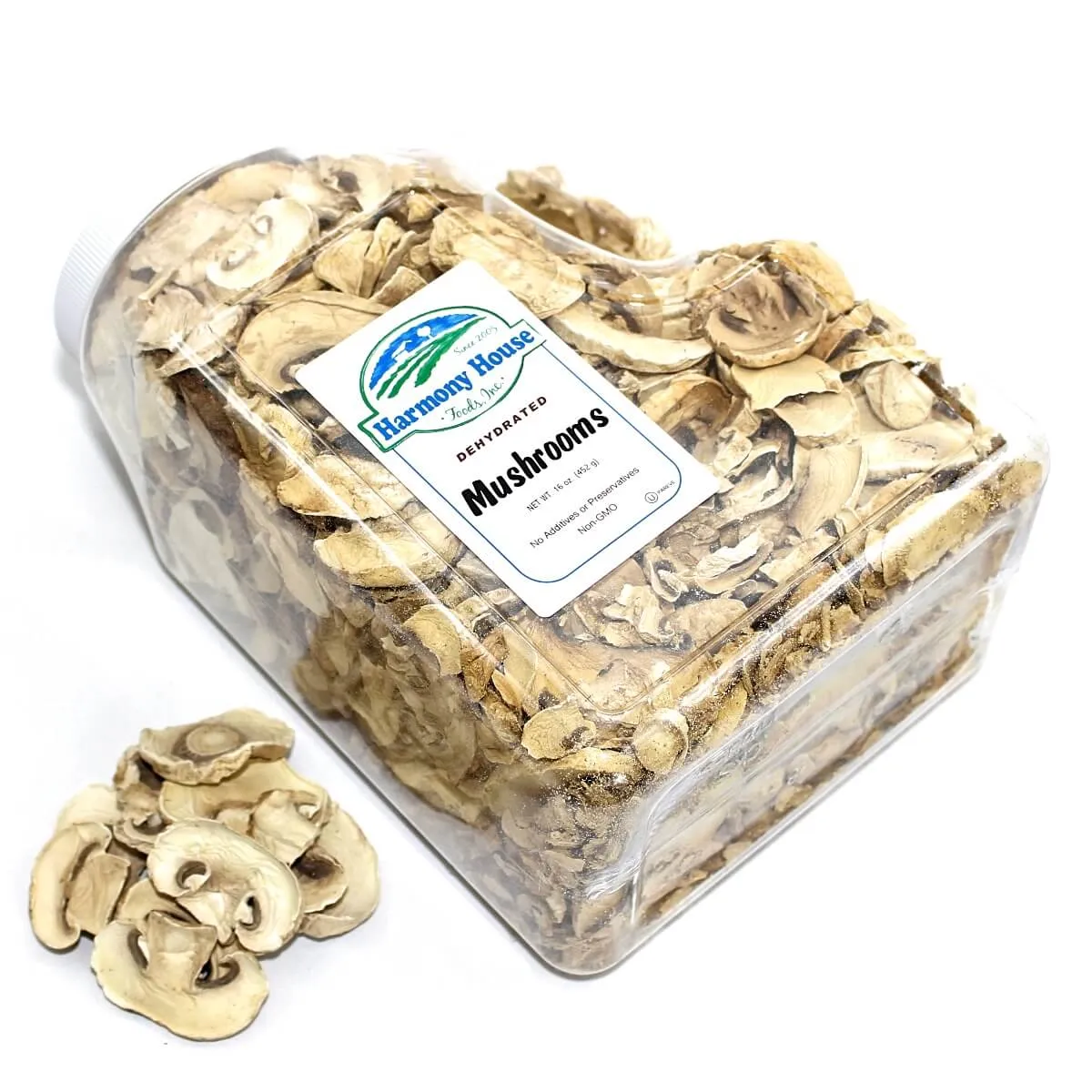 Harmony House Dried Mushrooms, Sliced (14 oz)