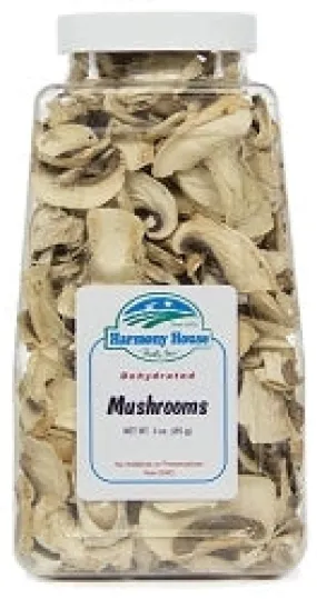 Harmony House Dried Mushrooms, Sliced (3 oz)