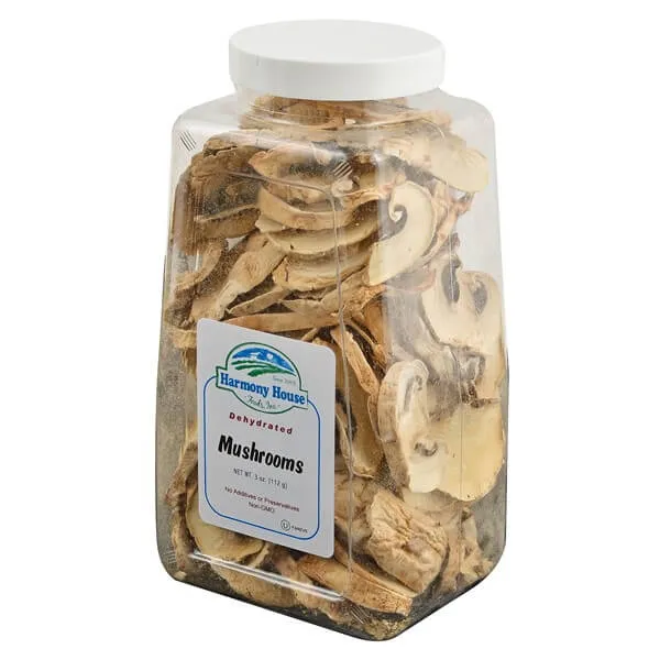 Harmony House Dried Mushrooms, Sliced (3 oz)